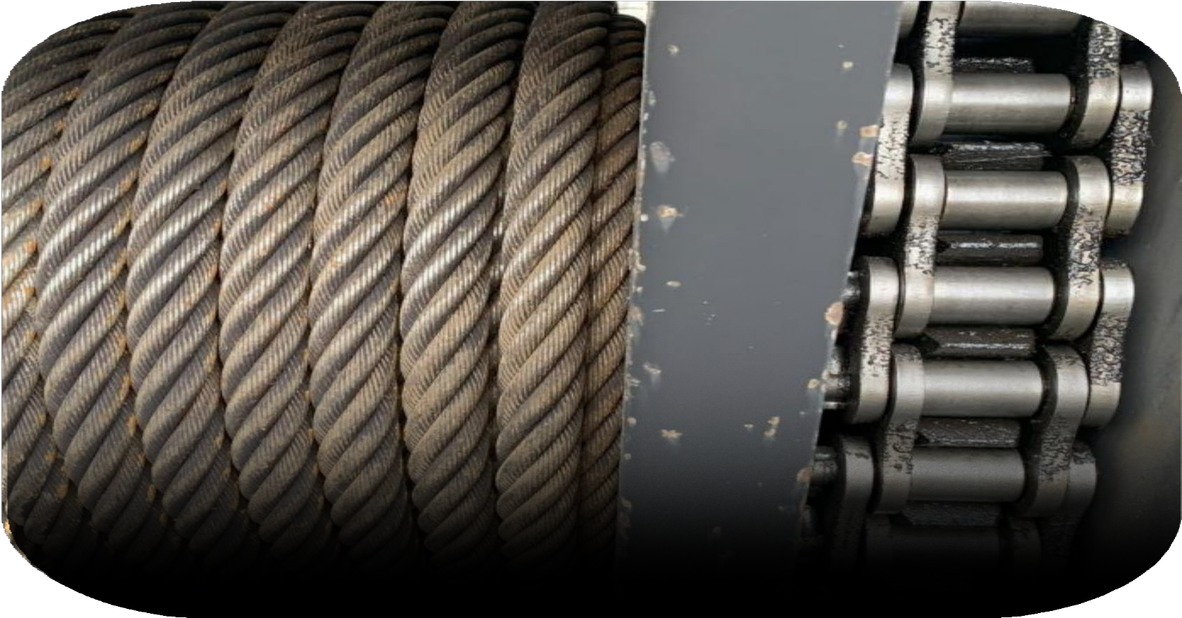 Cable and winch mechanism illustrated in the McGinnis case study